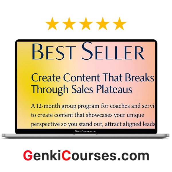 Best Seller by Jocelyn Montemarano | Minimal Content, More Sales