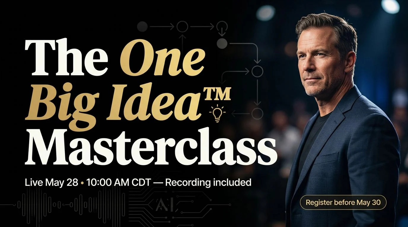 Jon Brosio – One Big Idea Masterclass course image